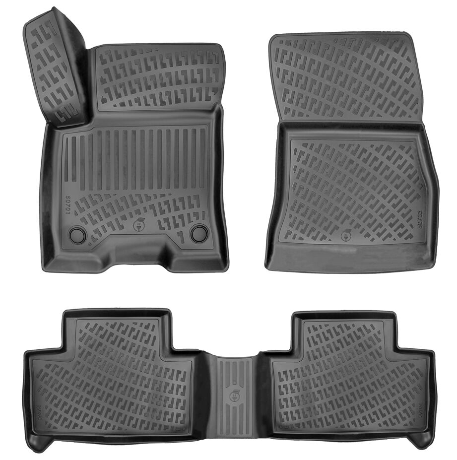 3D Auto Fussmatten für Mercedes EQB (X243) 2021-2026