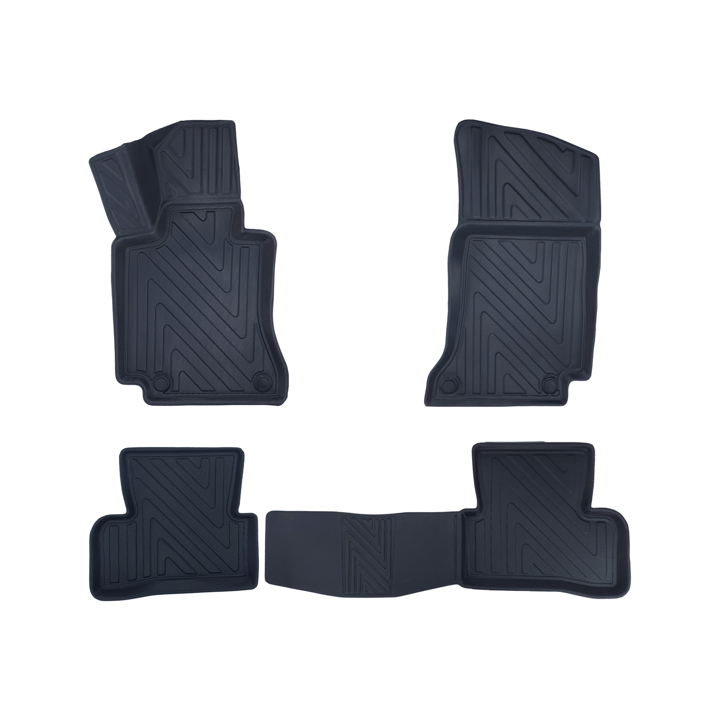 3D Fussmatten passend für Mercedes C Klasse (W205) 2014-2021