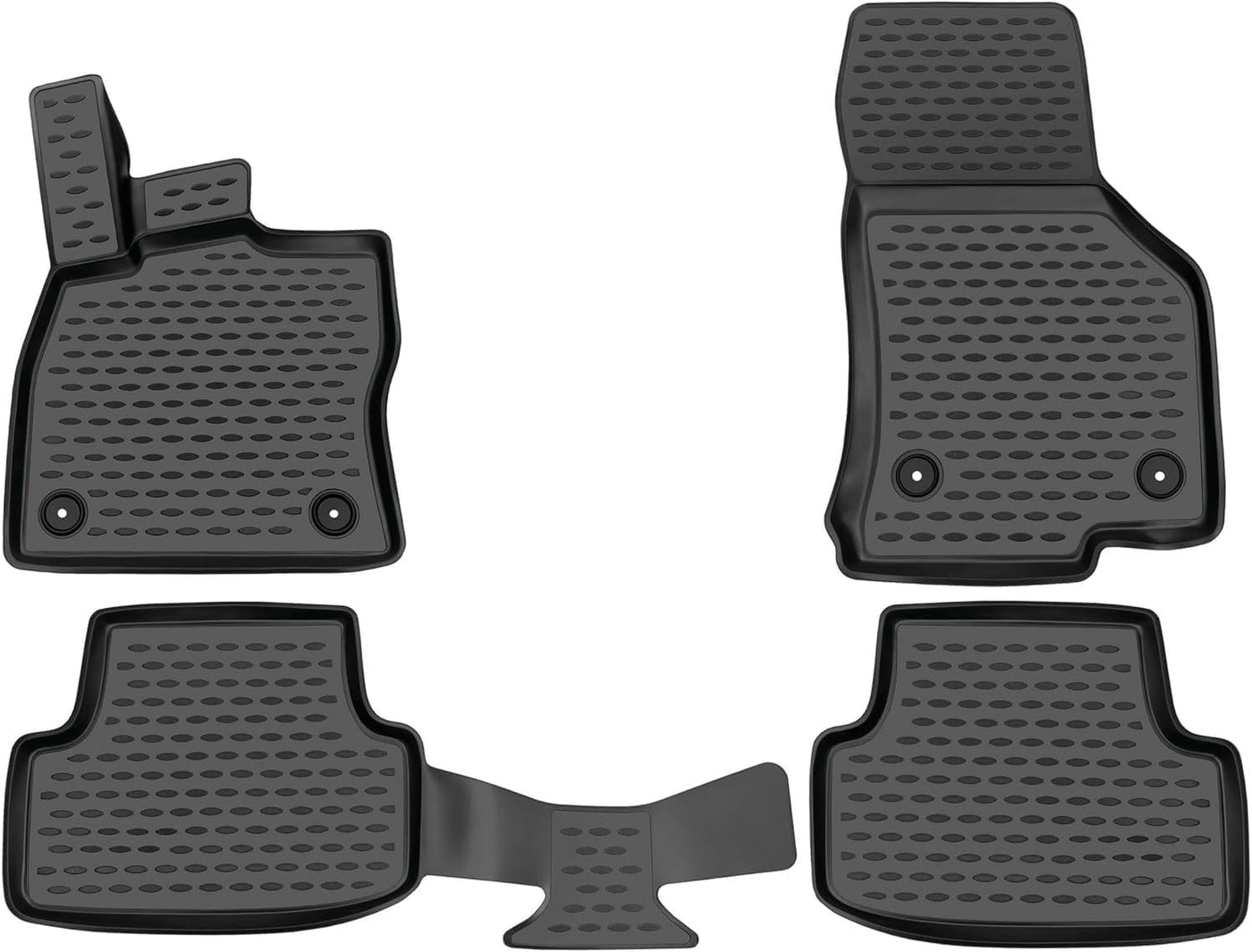 3D Auto Fussmatten Set passend für Mercedes EQB X243 Baujahr ab 2021