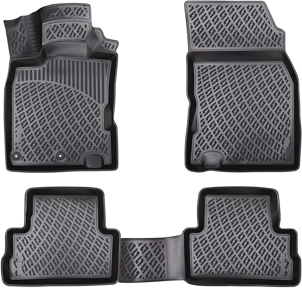 3D Auto Fussmatten für Nissan Qashqai (2.Gen) (J11) 2014-2021