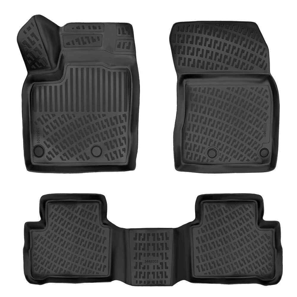 3D Auto Gummimatten & Kofferraumwanne Set für NISSAN QASHQAI Baujahr ab 2022