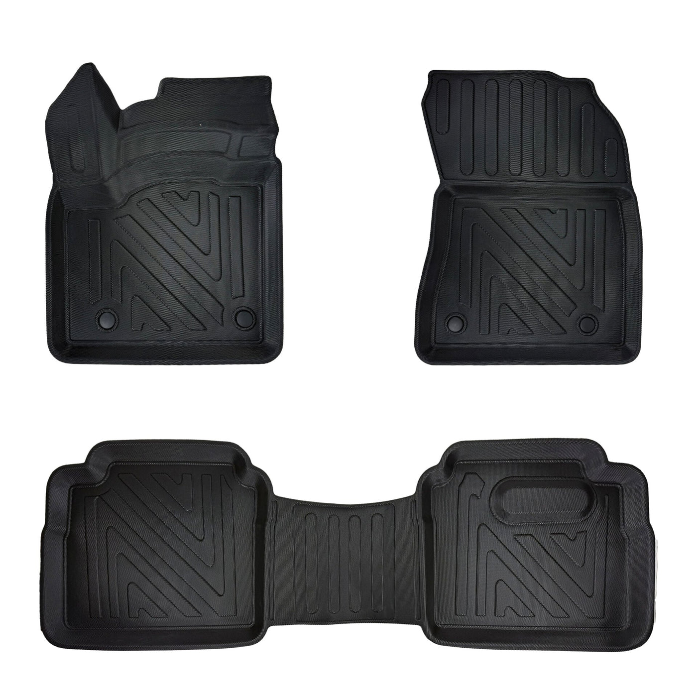 3D Auto Fussmatten für Nissan X-Trail E-Power 2022-2026 Carbon-Optik