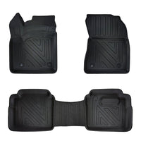 3D Auto Fussmatten für Nissan X-Trail E-Power 2022-2026 Carbon-Optik