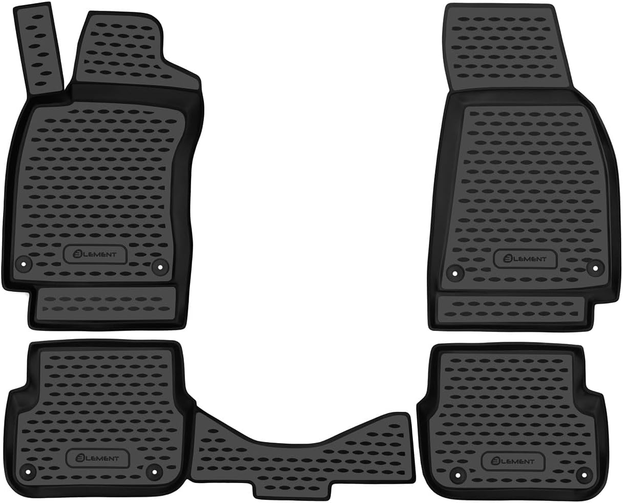 3D Auto Fussmatten für Nissan Qashqai (2.Gen) (J11) 2014-2021