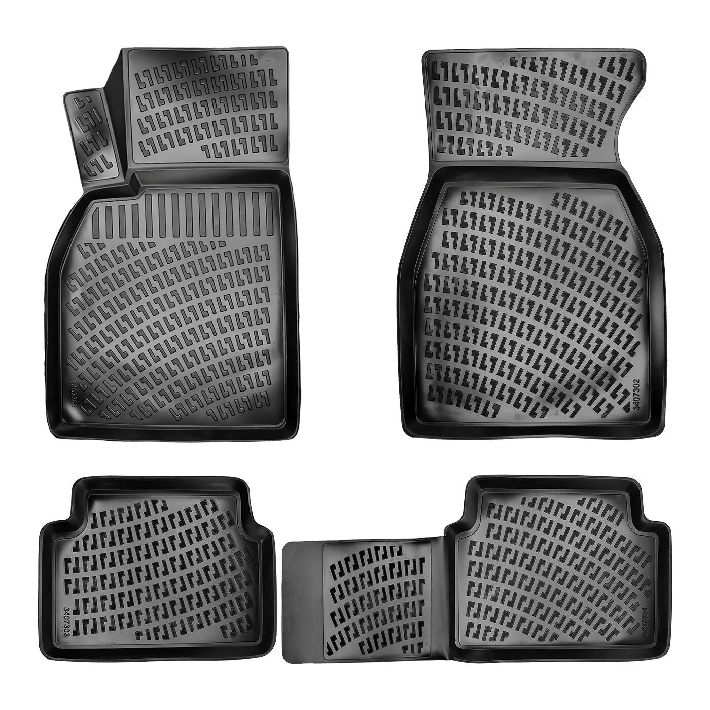 3D Auto Fussmatten für Renault Megane 2 2002-2009