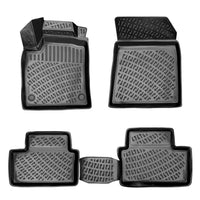 3D Auto Gummimatten & Kofferraumwanne Set für Renault Clio V Baujahr ab 2019