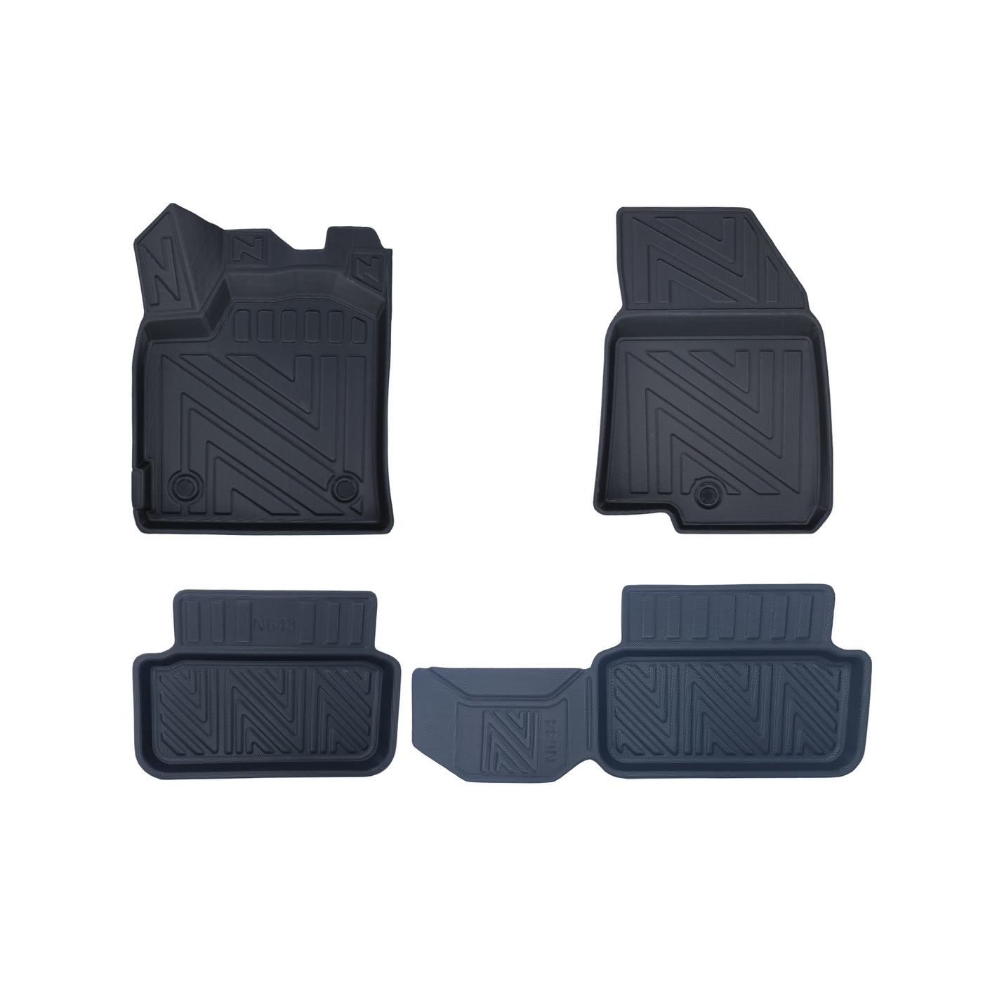 3D Auto Fussmatten für Dacia Sandero (3.Gen) 2021-2026 (Nicht für Stepway)