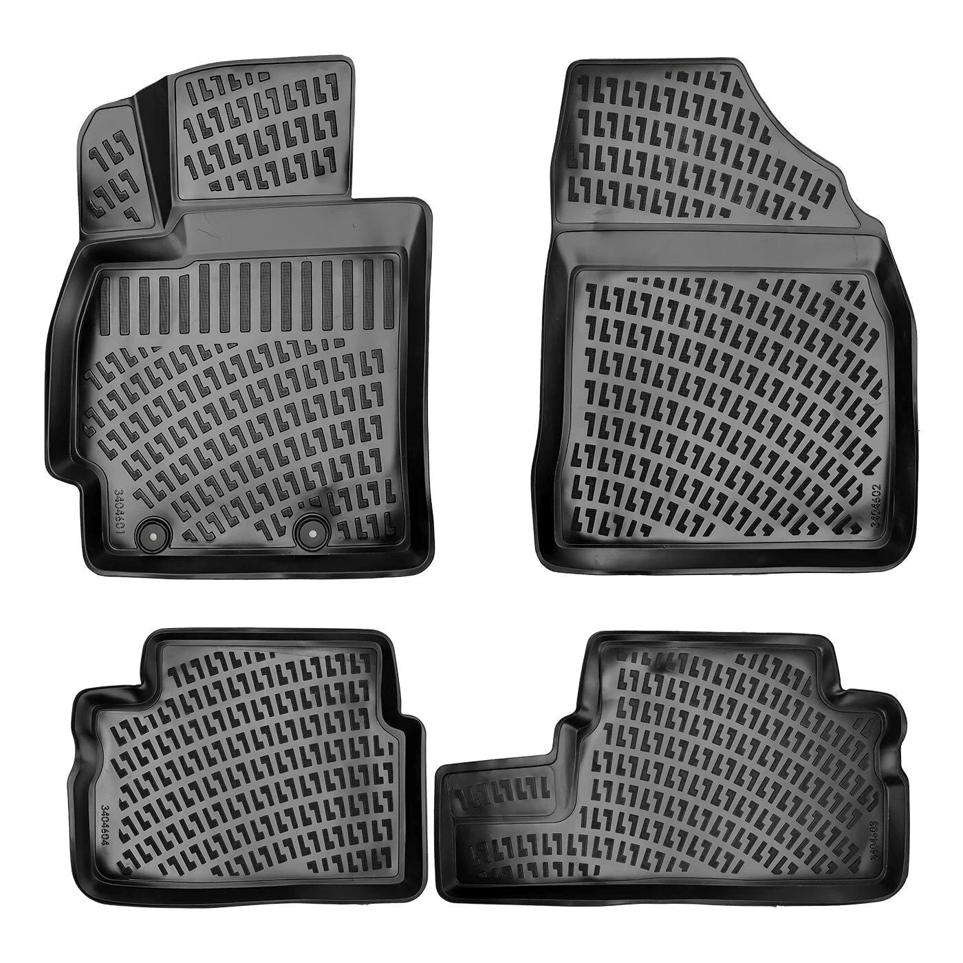 3D Fußmatten passend für Toyota Corolla 2007-2013
