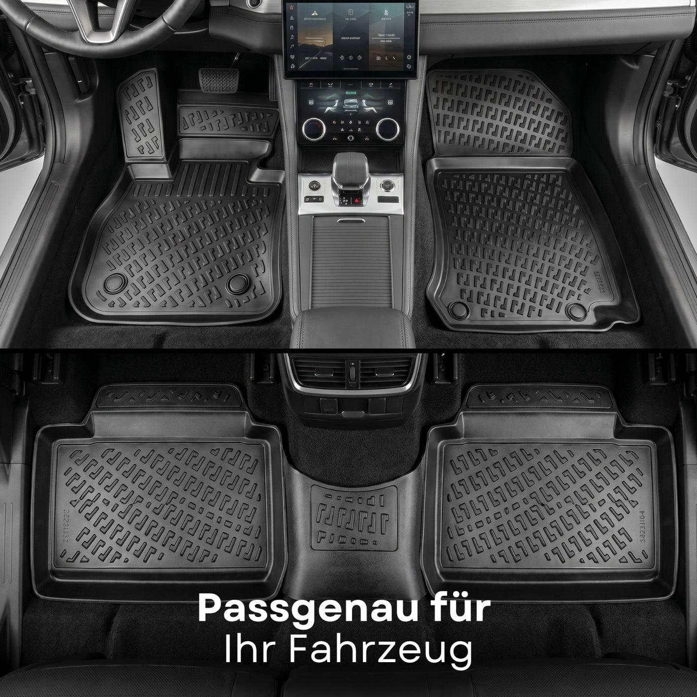 3D Auto Fussmatten für Dacia Sandero (2.Gen) 2012-2020