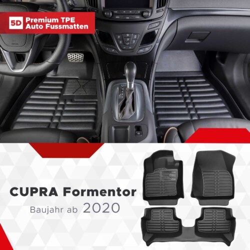 AutoFoot Mats Floor Mat Professional Cupra Formentor Year of Manufacture from 2020