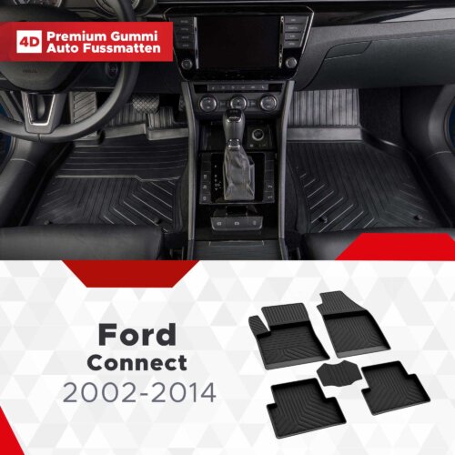 AutoFussmatten Fussmattenprofi Ford Connect Baujahr 2002 2014