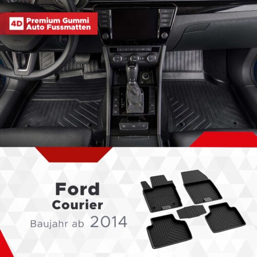 AutoFussmatten Fussmattenprofi Ford Courier Baujahr ab 2014