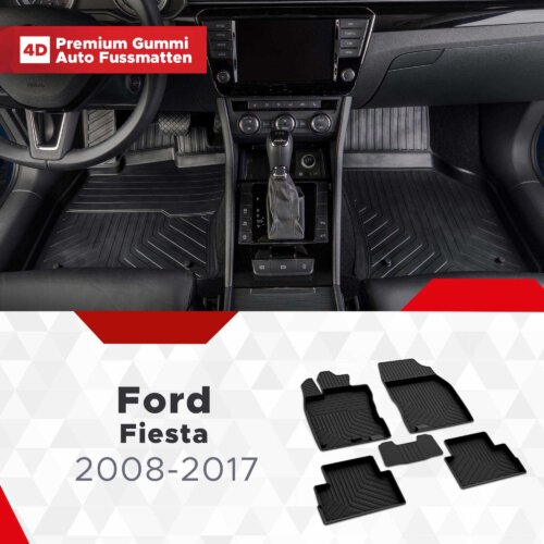 AutoFussmatten Fussmattenprofi Ford Fiesta Baujahr 2008 2017