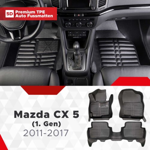 AutoFussmatten Fussmattenprofi Mazda CX 5 1 Gen Baujahr 2011 2017