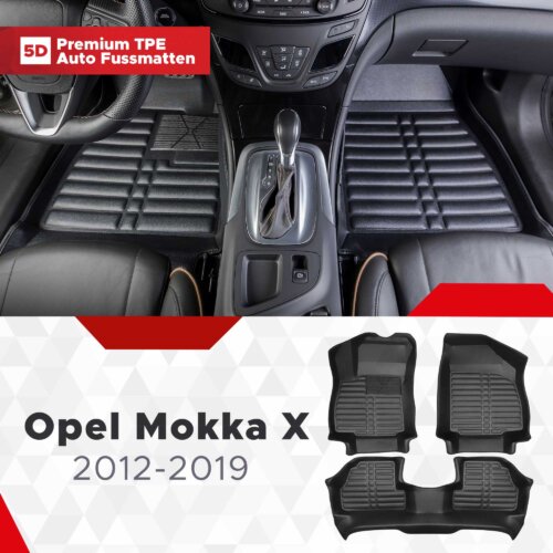 AutoFussmatten Fussmattenprofi Opel Mokka X Baujahr 2012 2019
