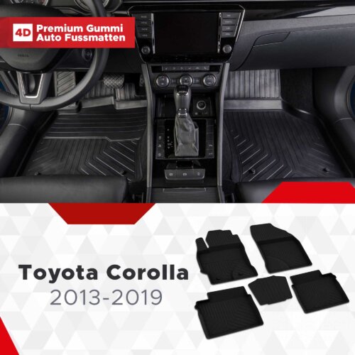 AutoFussmatten Fussmattenprofi Toyota Corolla Baujahr 2013 2019