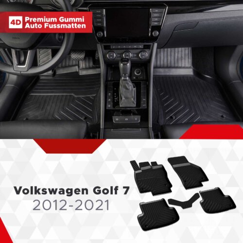 AutoFussmatten Fussmattenprofi VW Golf 7 Baujahr 2012 2021