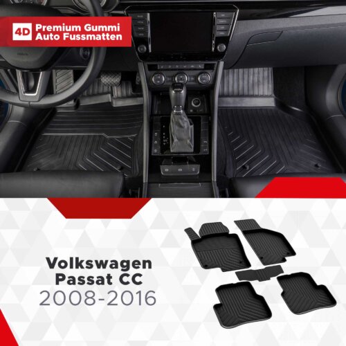 AutoFussmatten Fussmattenprofi VW Passat CC Baujahr 2008 2016