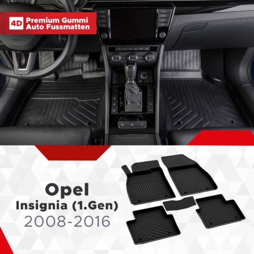 Fussmattenprofi Opel Insignia 1 Gen Baujahr 2008 2016