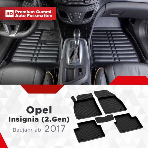 Fussmattenprofi Opel Insignia 2 Gen Baujahr ab 2017