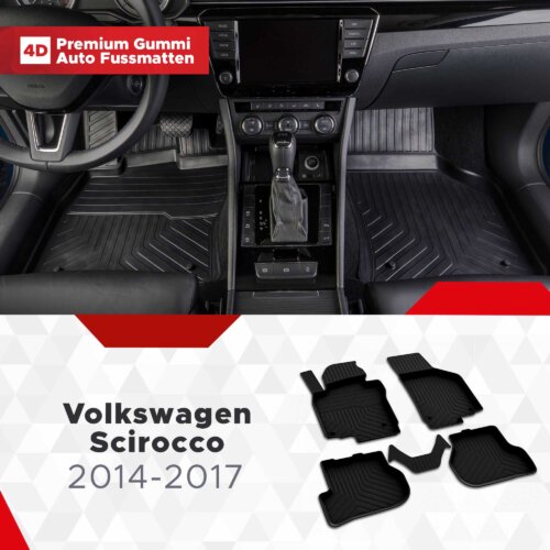 AutoFussmatten Fussmattenprofi VW Scirocco Baujahr 2014 2017