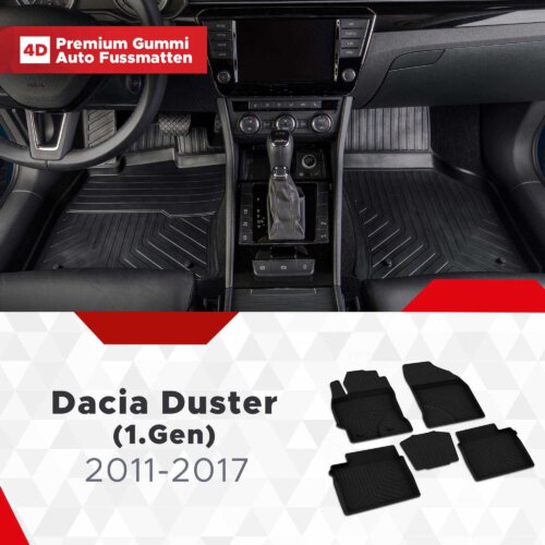Fussmattenprofi Dacia Duster 1 Gen Baujahr 2011 2017