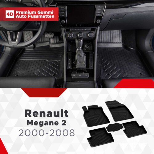 Fussmattenprofi Renault Megane 2 Baujahr 2000 2008