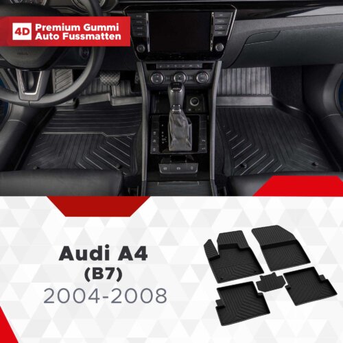 AutoFussmatten Fussmattenprofi Audi A4 B7 Baujahr 2004 2008