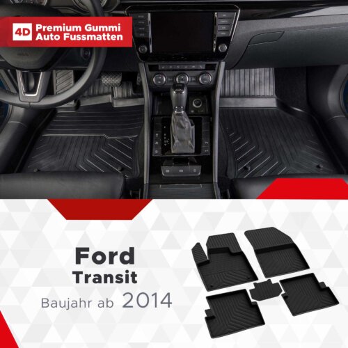 AutoFussmatten Fussmattenprofi Ford Transit Baujahr ab 2014