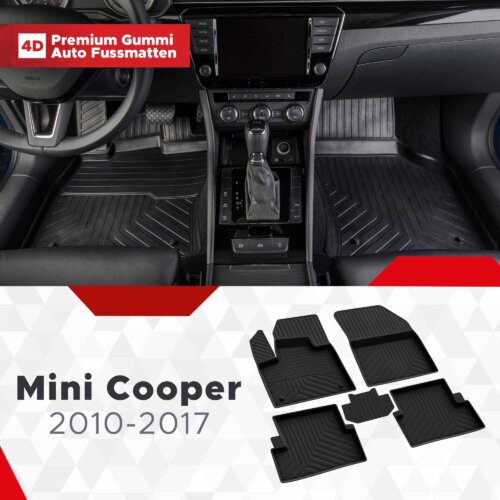 AutoFussmatten Fussmattenprofi Mini Cooper Baujahr ab 2010 2017