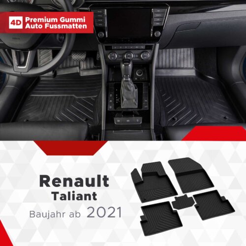 AutoFussmatten Fussmattenprofi Renault Taliant Baujahr ab 2021