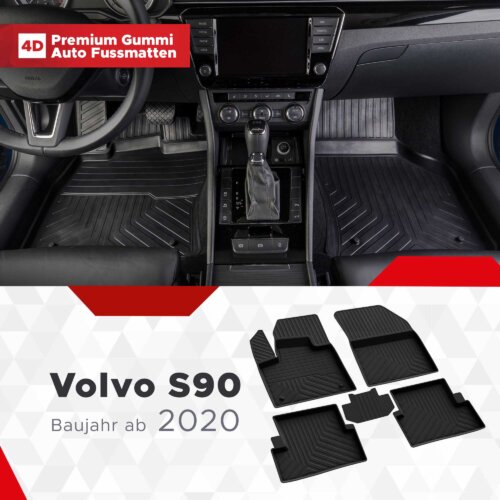 AutoFussmatten Fussmattenprofi Volvo S90 Baujahr ab 2020
