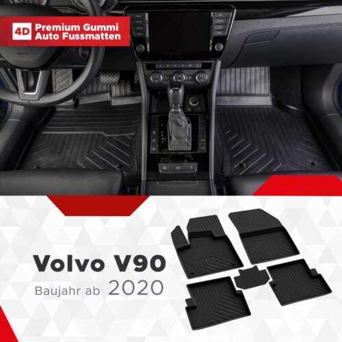 AutoFussmatten Fussmattenprofi Volvo V90 Baujahr ab 2020