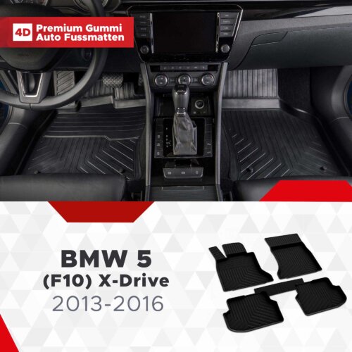 Fussmattenprofi BMW 5 F10 X Drive Baujahr 2013 2016