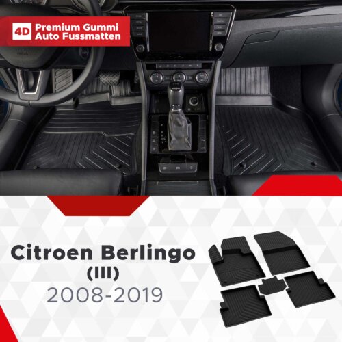 Fussmattenprofi Citroen Berlingo III Baujahr 2008 2019