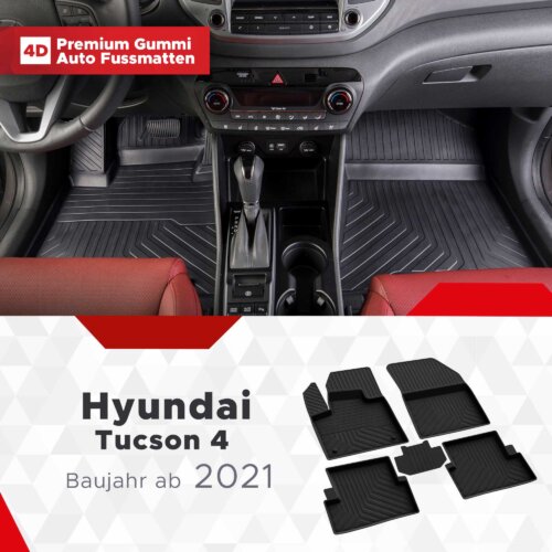 Fussmattenprofi Hyundai Tucson 4 Baujahr ab 2021