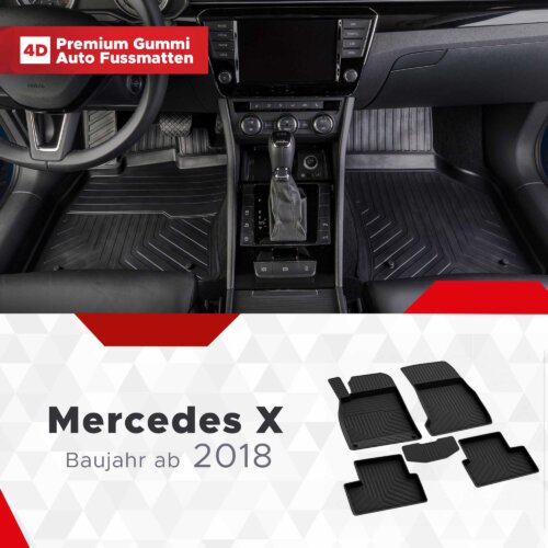 Fussmattenprofi Mercedes X Class Baujahr ab 2018