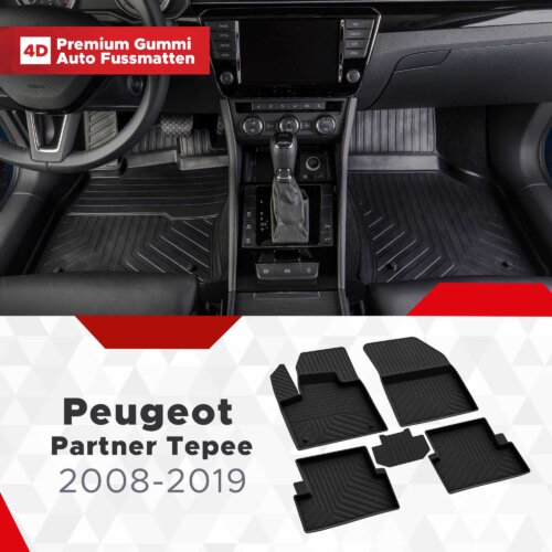 Fussmattenprofi Peugeot Partner Tepee Baujahr 2008 2019