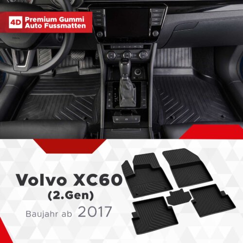 Fussmattenprofi Volvo XC60 2 Gen Baujahr ab 2017